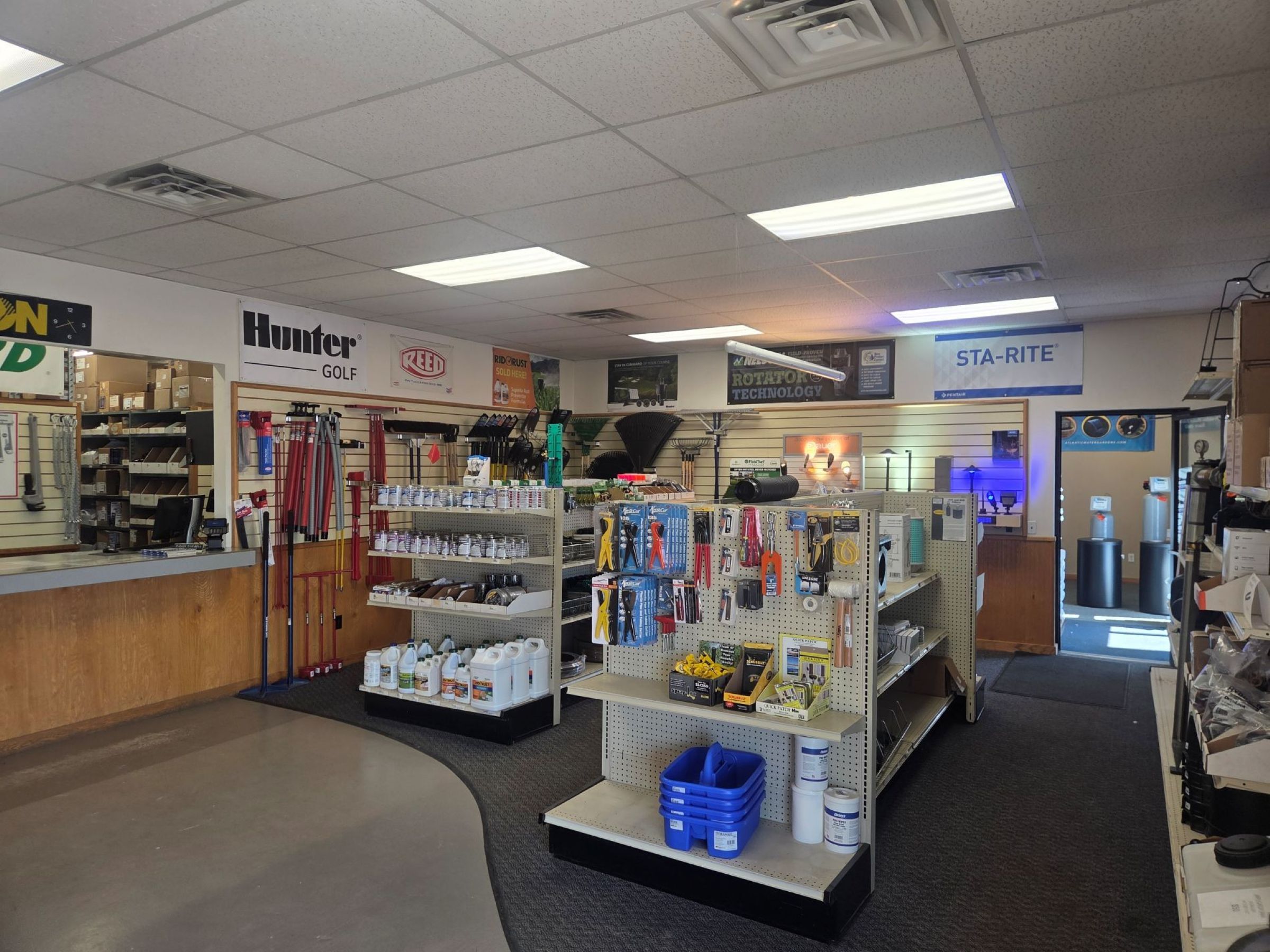 Spring Brook Supply irrigation and landscape supply showroom in Holland Michigan